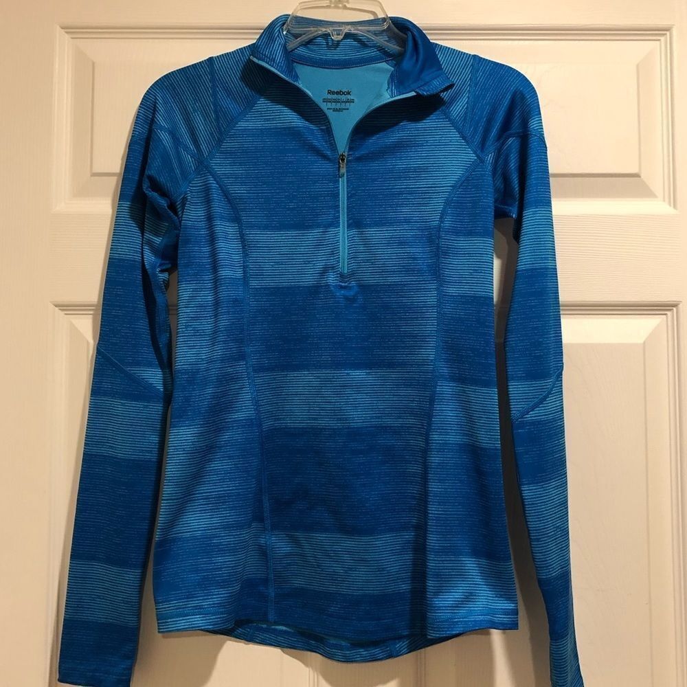 REEBOK long sleeve half zip active jacket pullover